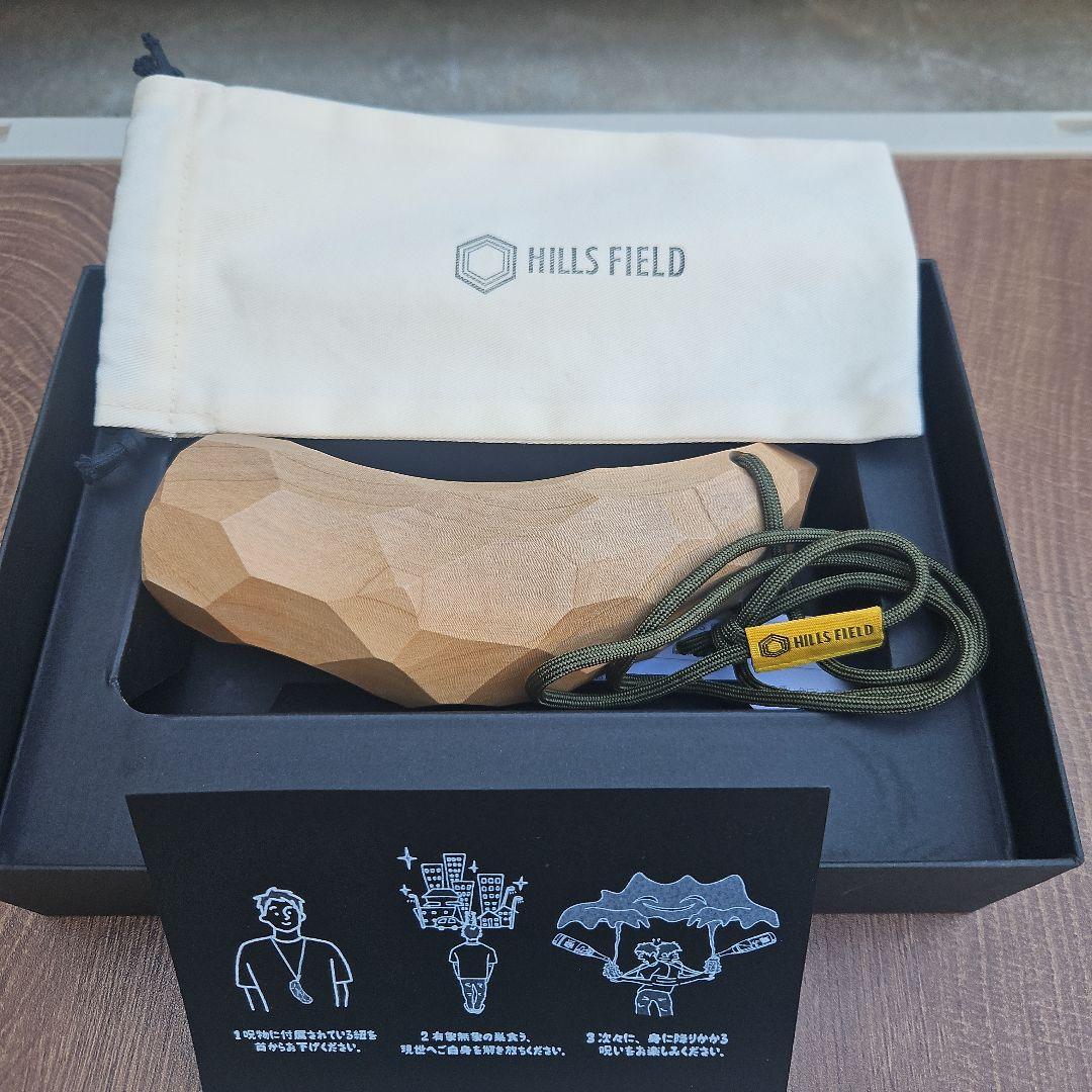 HILLS FIELD 木製アウトドア食器 多面体形状