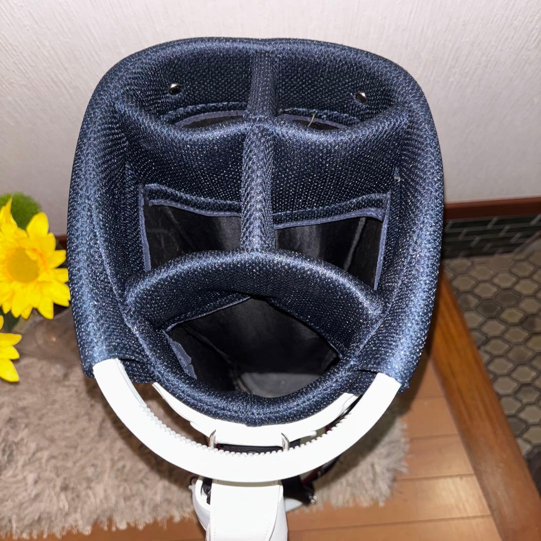 LEXUS ゴルフキャディバッグ ホワイトレッド