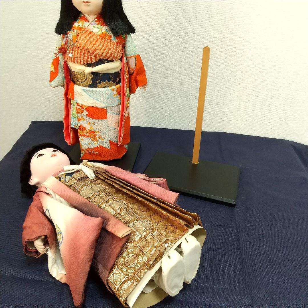 市松人形 ２体セット