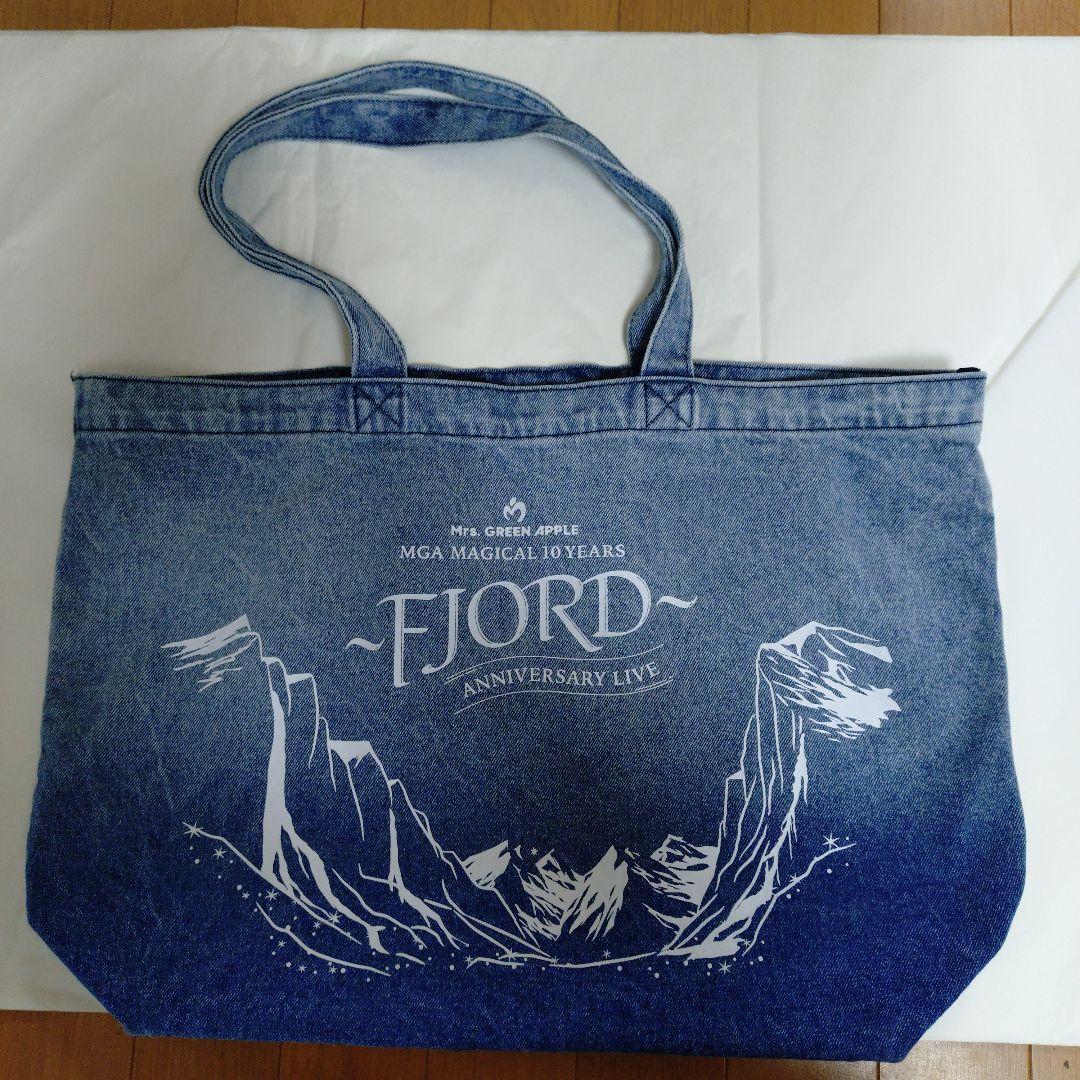ミセスグリーンアップル　フィヨルド　デニムトートバッグ