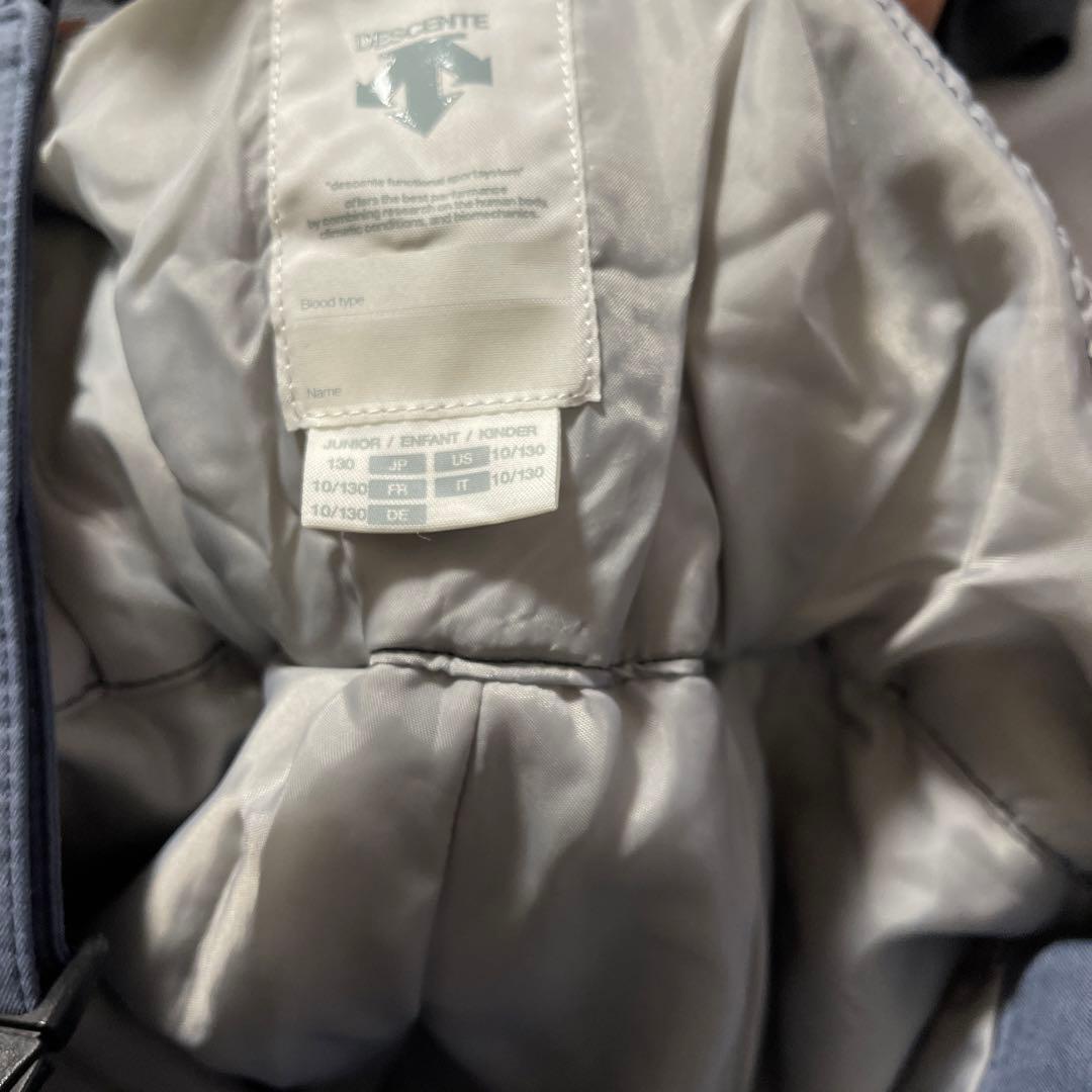 DESCENTEピンク フリル付きスキーウェアセット