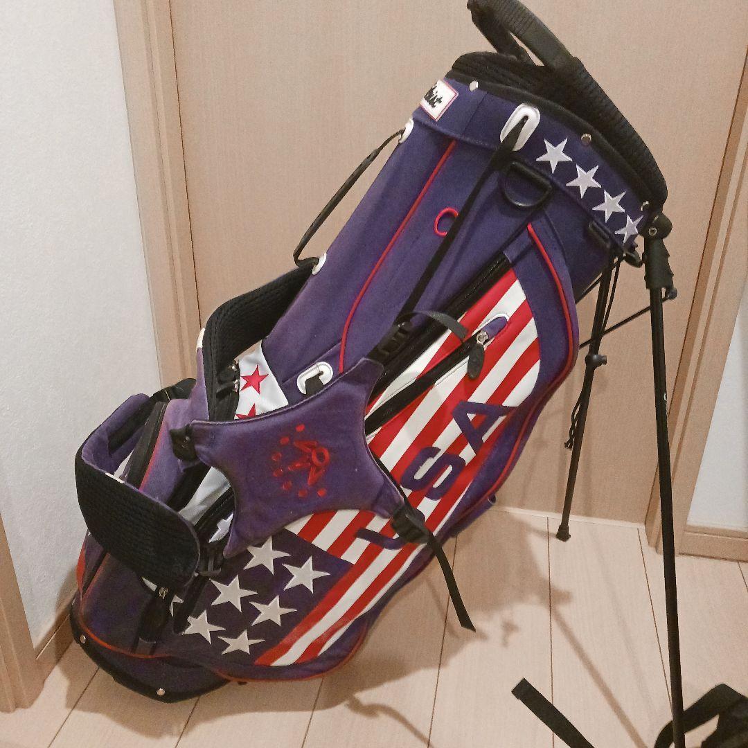 スコッティキャメロンUSA国旗デザインキャディバッグ