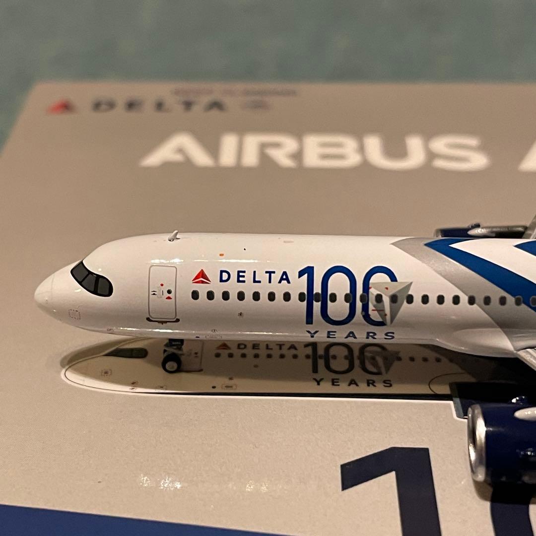 DELTA A321neo デルタ航空 100周年 エアーバス NG 1:400