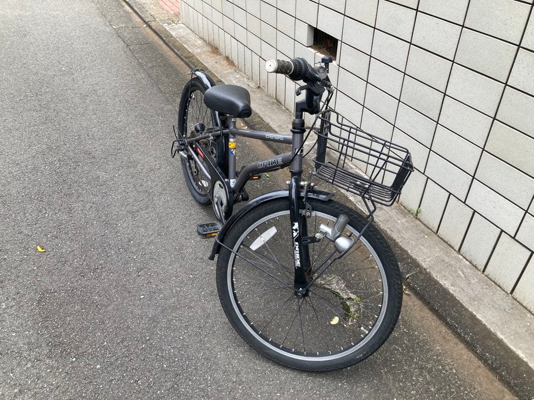 アサヒ　自転車　24インチ　田園調布駅引取りまたはお近くのお届け限定