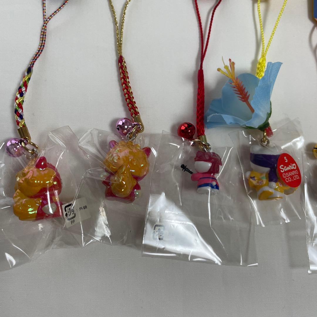 新品◆ハローキティご当地キティ 根付けストラップ 沖縄県 13個セット◆匿名配送