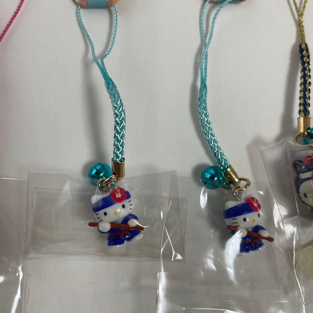 新品◆ハローキティご当地キティ 根付けストラップ 沖縄県 13個セット◆匿名配送