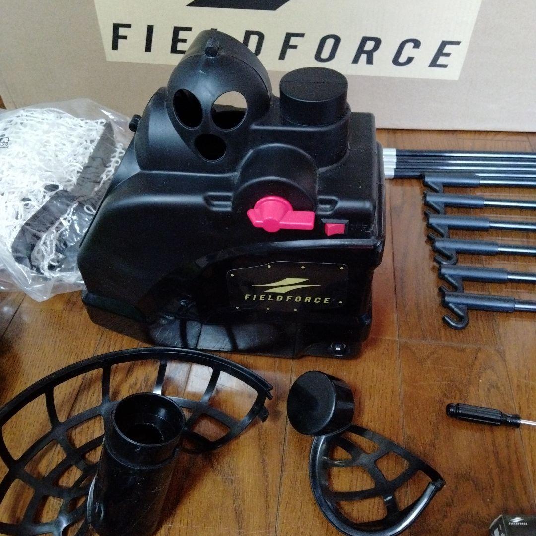 フィールドフォース野球トスマシーン、ネット　ACアダプター＆ボール付