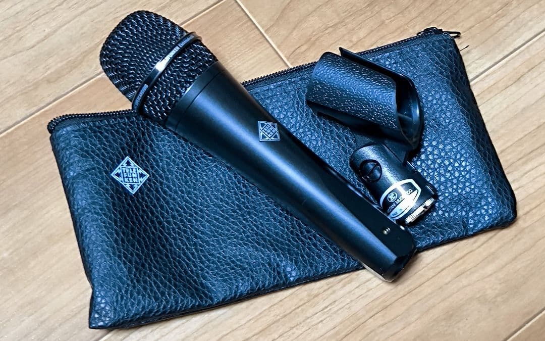 超美品【TELEFUNKEN】M80 ダイナミックマイク ケース付き