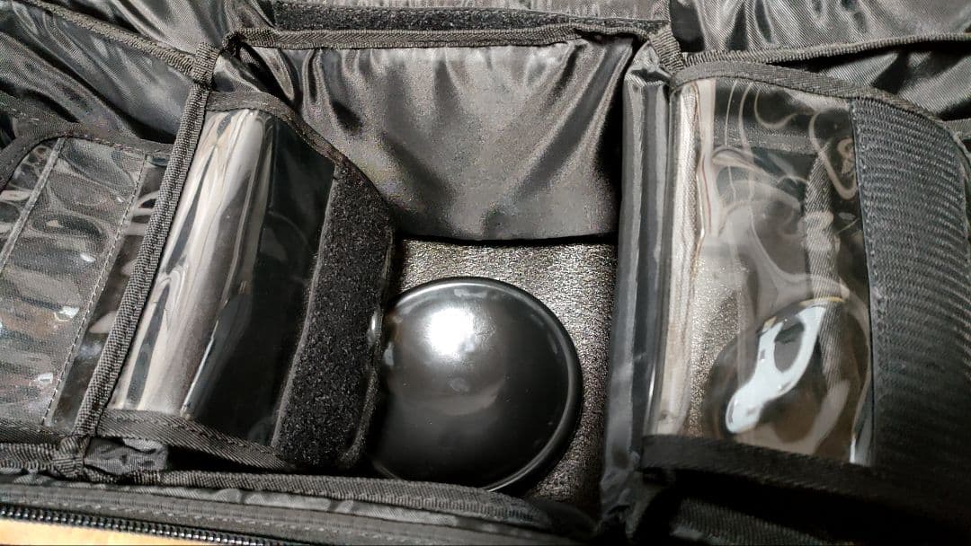 【廃盤品】ブランズウィック　3ボールバッグ　ブラウン　キャリーバッグ