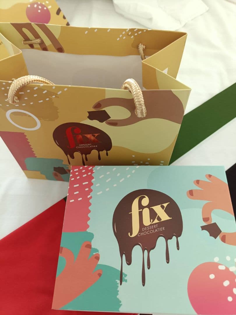 Fix Dessert ドバイチョコレート 6種類箱入り ピスタチオ フィックス