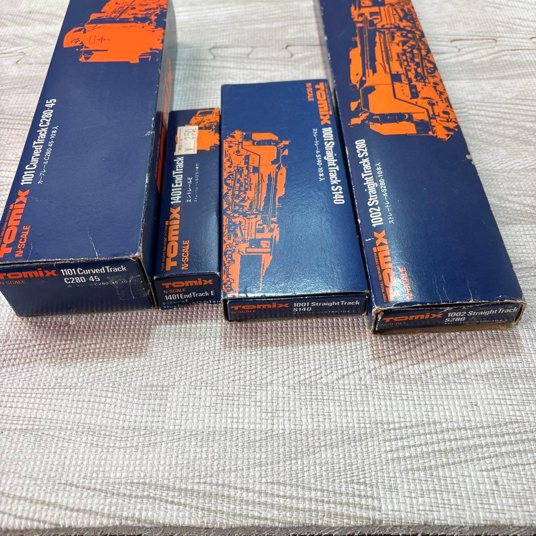 鉄道模型？TOMIX、KATO車両系レール他セット【傷 箱破れ ケース破損あり】