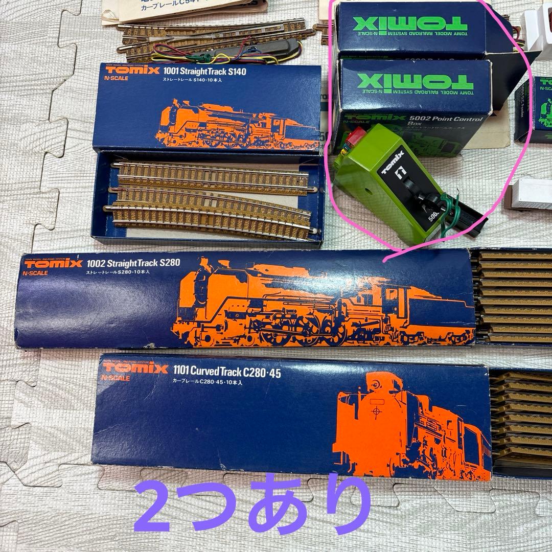 鉄道模型？TOMIX、KATO車両系レール他セット【傷 箱破れ ケース破損あり】