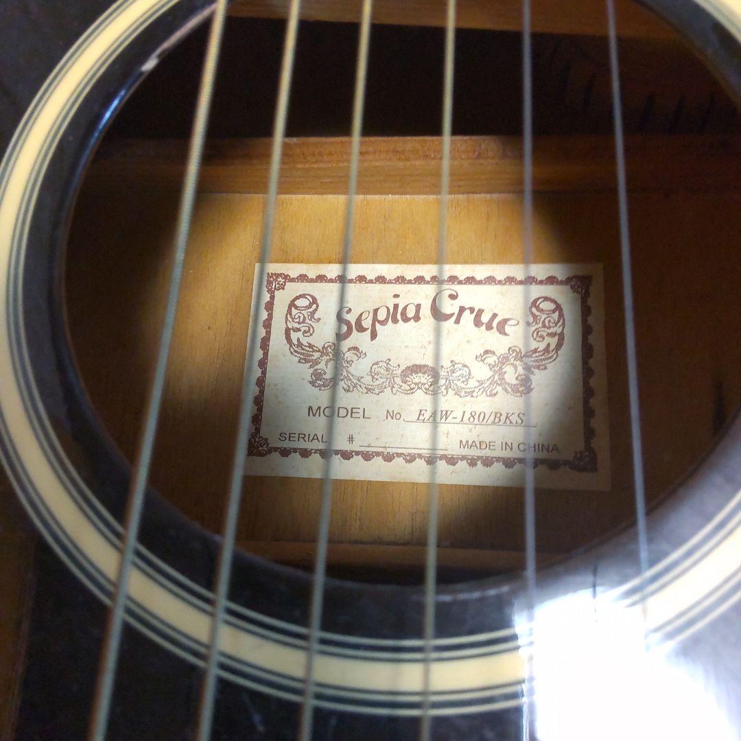 格安！Sepia CrueエレアコスティックギターEAW-180 各種付属品付