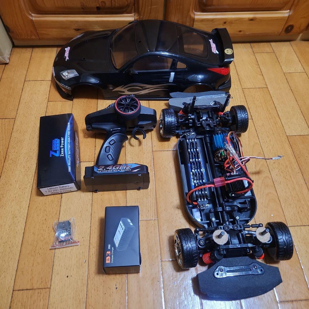 タミヤ ドリフト ラジコン フルセット　TT01　　フェアレディZ ボディ