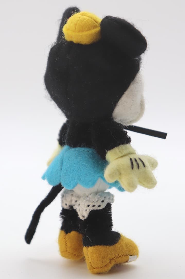 ミニーマウス被り物 可愛いミニチュアサイズのチーキー 9cm 392番