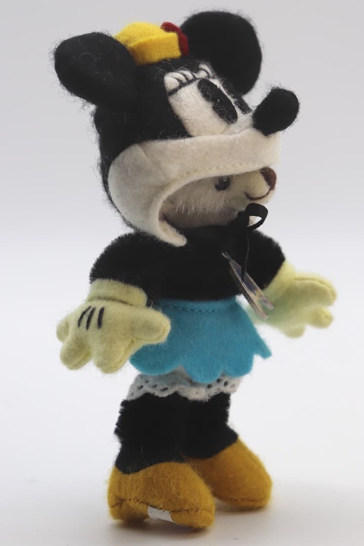 ミニーマウス被り物 可愛いミニチュアサイズのチーキー 9cm 392番