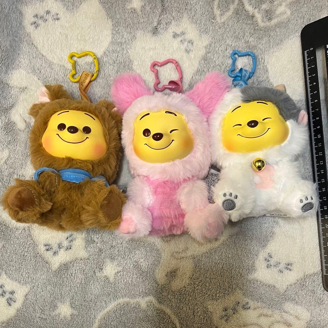 miniso winnie ブラインドボックス プーさん 3点セット