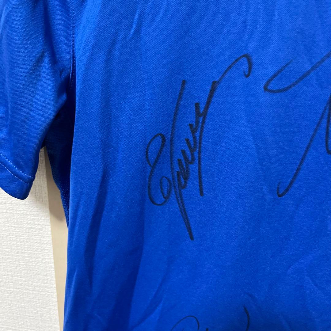 【週末値下】イタリア代表ユニフォーム　デル・ピエロ、バレージ他直筆サイン入り