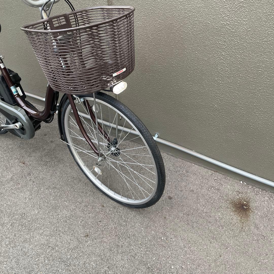 ヤマハ電動アシスト自転車26インチ 12.3Ahブラウン