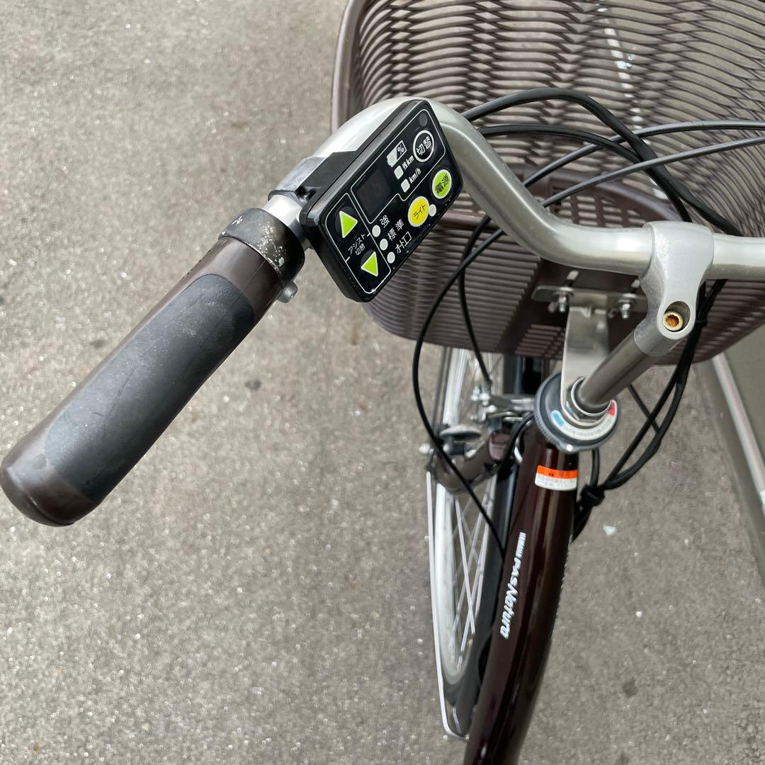 ヤマハ電動アシスト自転車26インチ 12.3Ahブラウン