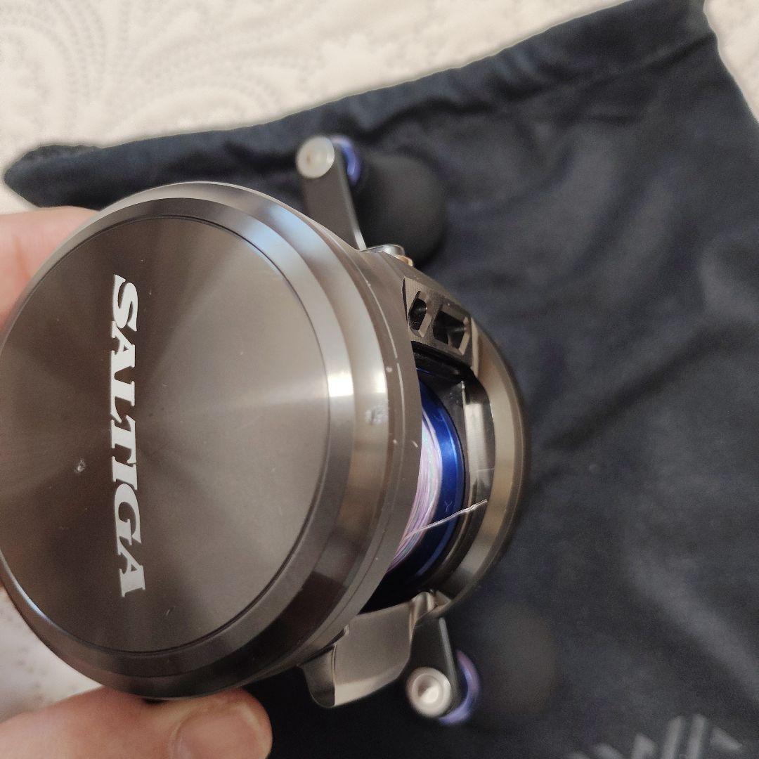 【中古】ダイワソルティガbj100SH右ハンドルベイトリール