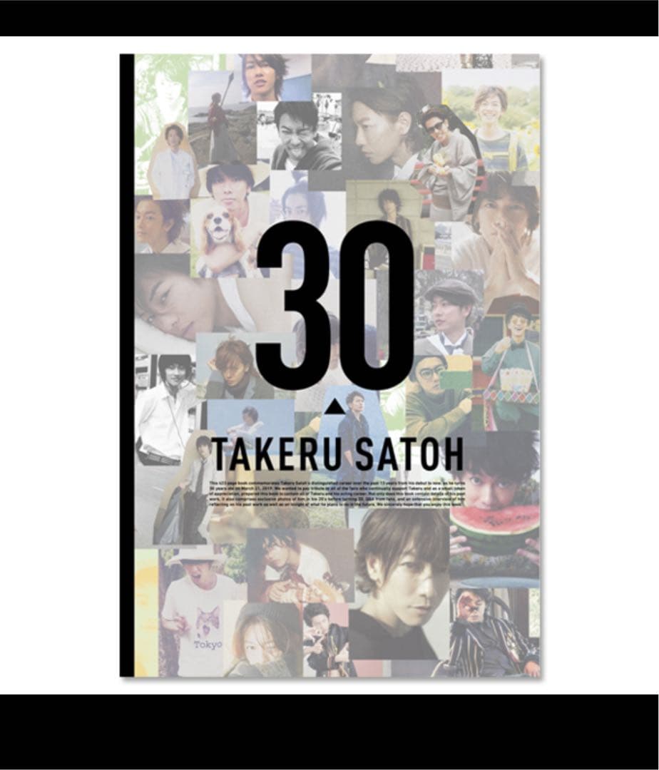 【新品未開封】佐藤健　アニバーサリーブック