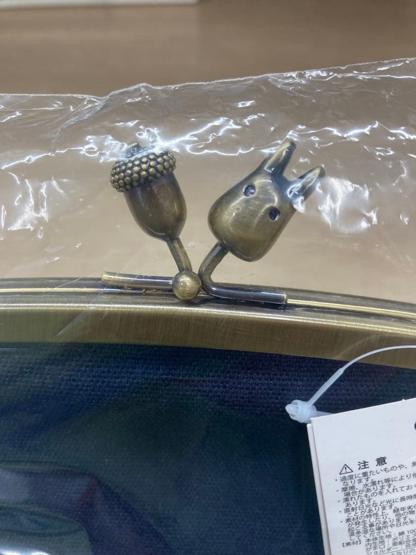 【新品・未使用・】トトロ　がま口　ぱちっとぱかっとシリーズ