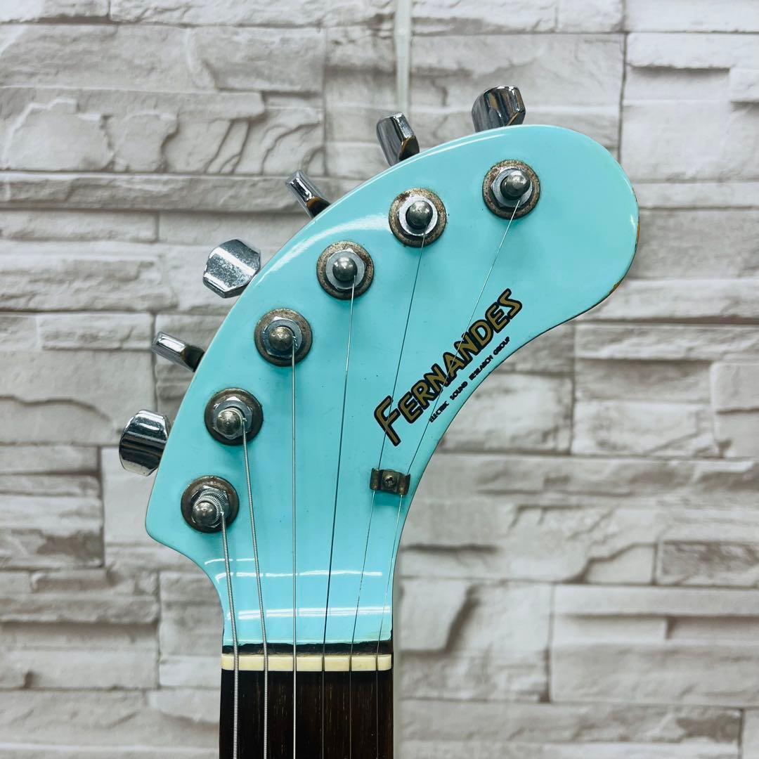 Fernandes フェルナンデス アンプ内蔵ミニギター ZO-3 ライトブルー