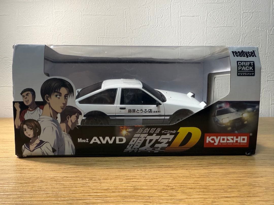 京商 ミニッツ AWD 頭文字D AE86 レディセット ドリフトパック