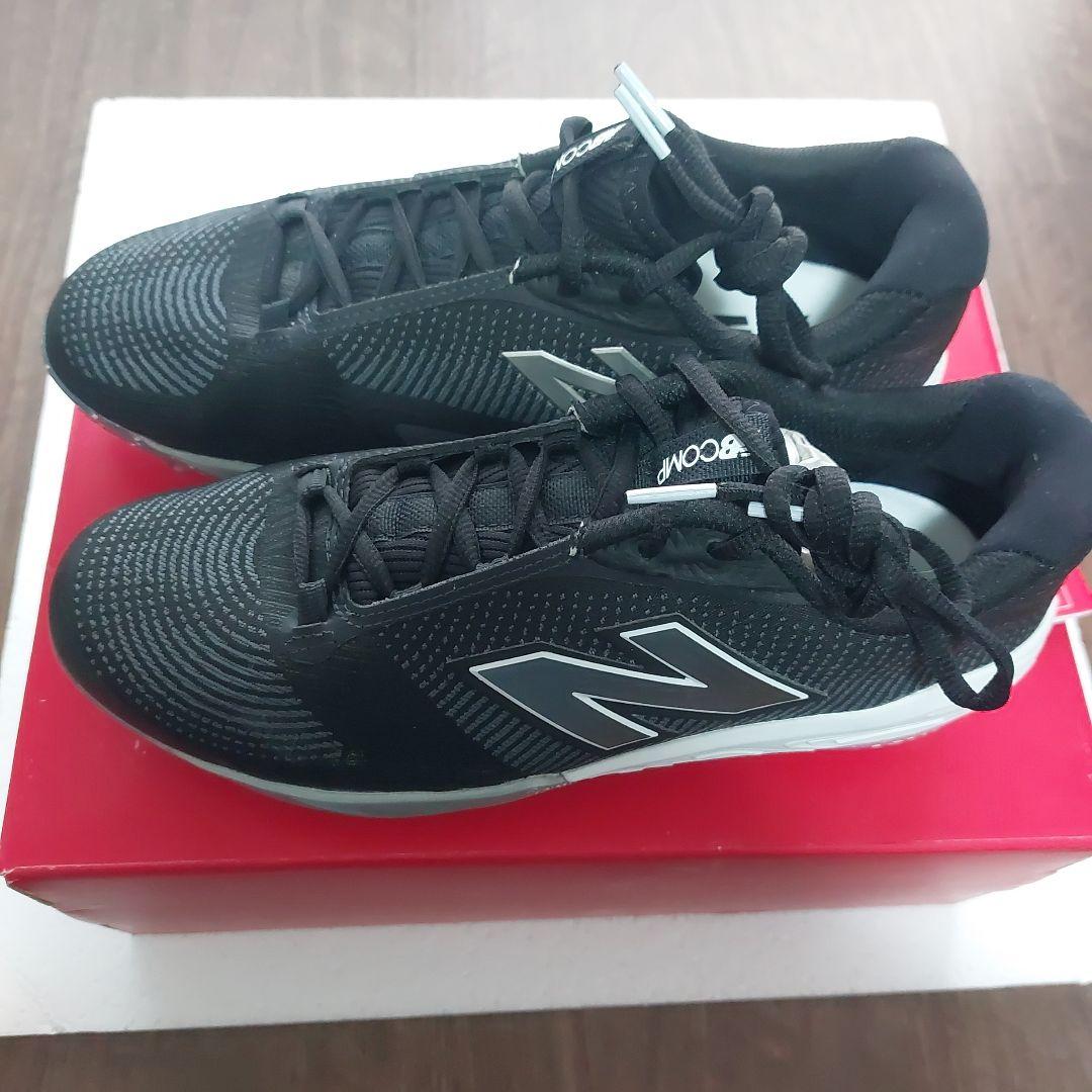 野球スパイク　26cm　黒　ニューバランス　コンポジットCCOMPBK42E