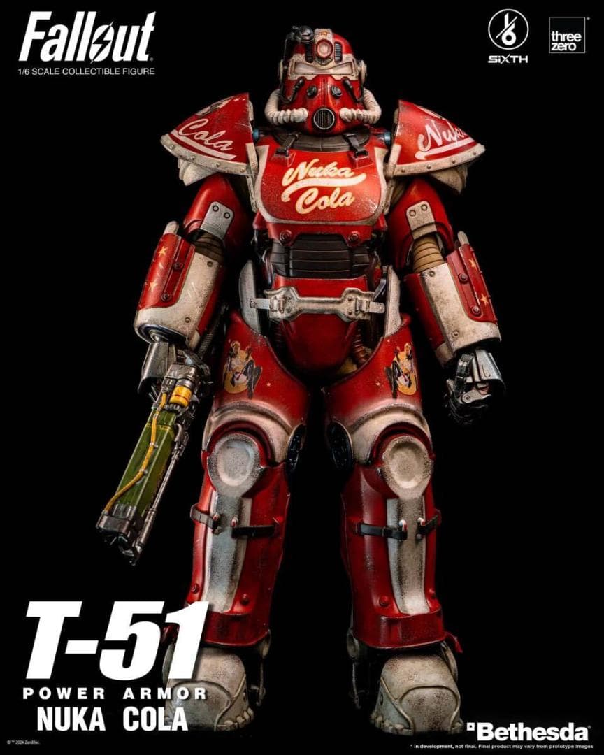threezero 1/6 フォールアウト T-51 ヌカコーラ・パワーアーマー