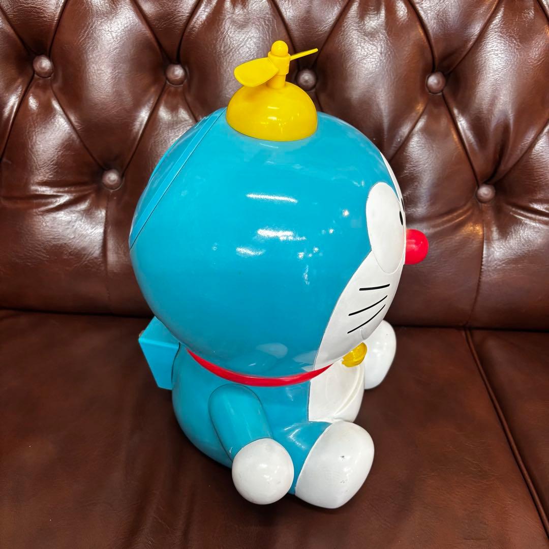 小学館　店舗用　ドラえもん 筐体　約45cm フィギュア　ソフビ　レトロ