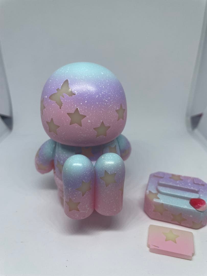 スペースサク ミルキーハリケーン 蓄光エディション ソフビ