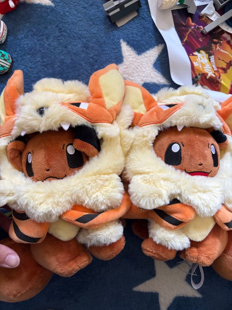 イーブイ フレアタイプ ぬいぐるみ　シーサー　沖縄限定