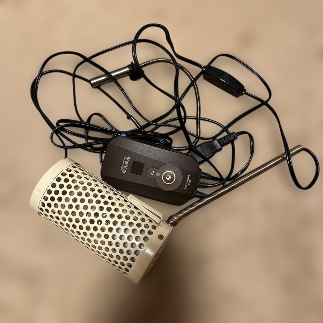 箱等あり CASA デジタルサーモ300&ヒートランプセット