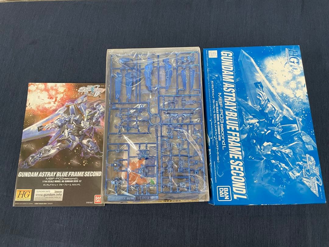 HG 1/144 ガンダムアストレイ　ブルーフレーム　2点セット　ガンプラ
