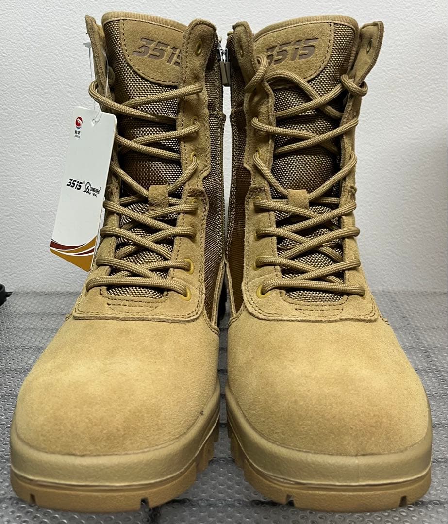 未使用 3515 ミリタリーブーツ ハイカット タクティカルブーツ 26.5㌢