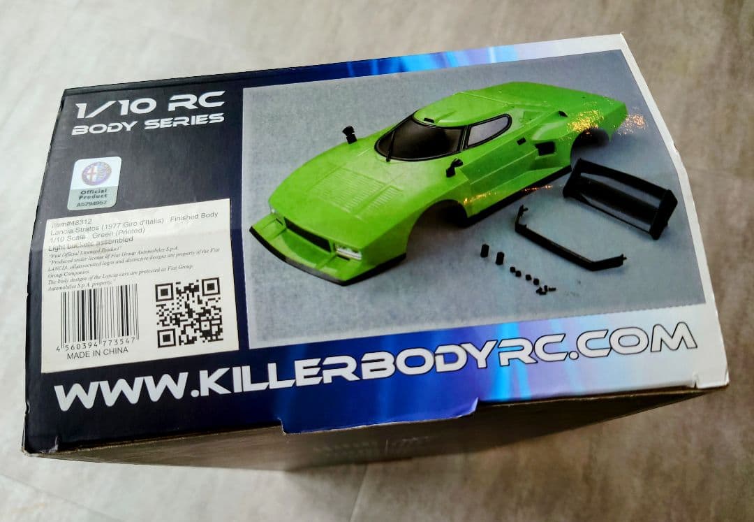 1/10 ランチャ ストラトス ターボ Gr.5 ボディ 未使用品 塗装完成済み