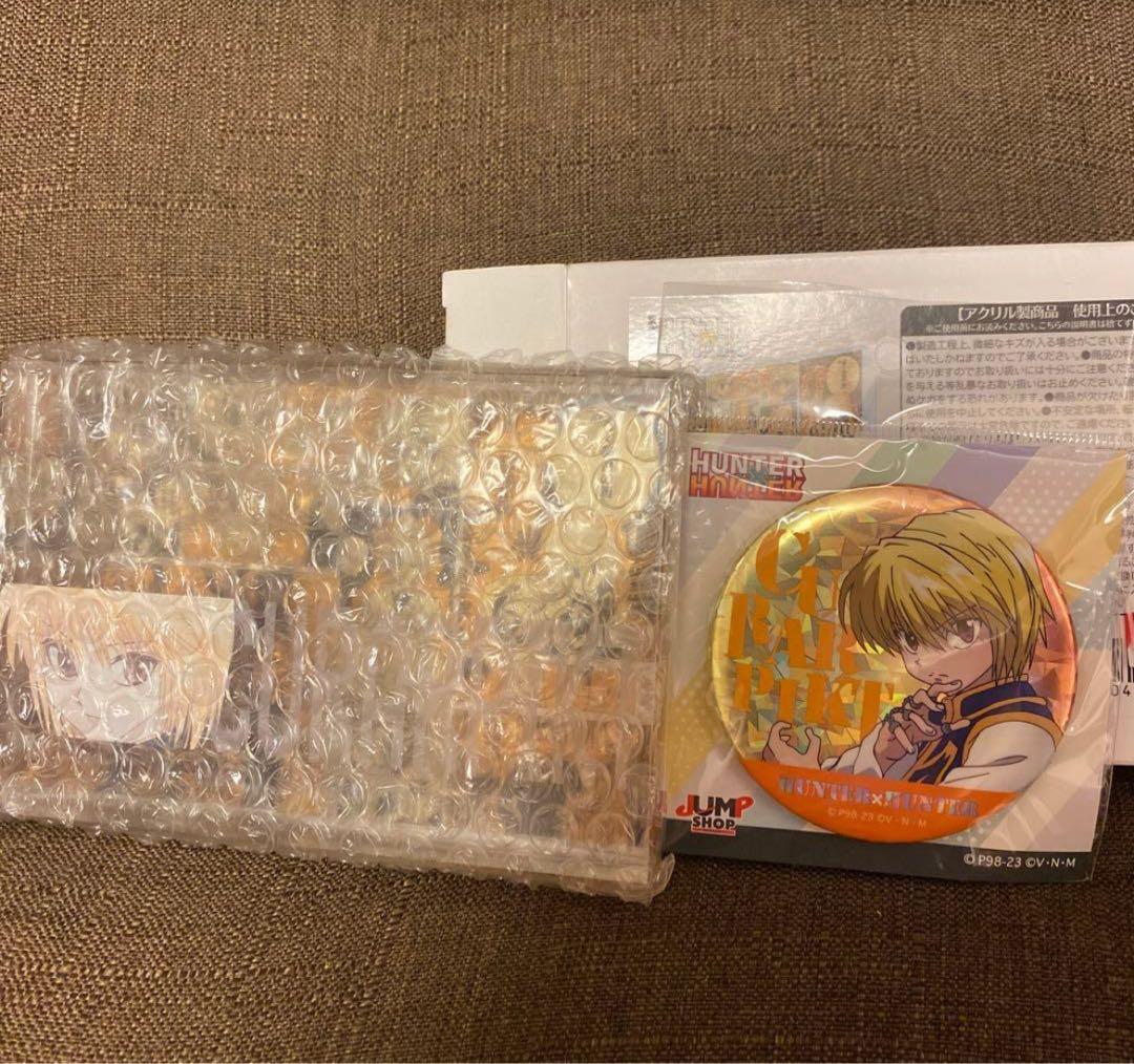 クラピカ アクリルブロック ＆ 缶バッジ