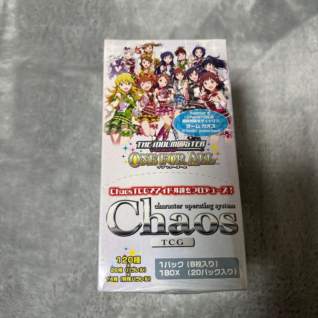 カオス　chaos TCG アイドルマスター　未開封BOX シュリンク付き　②