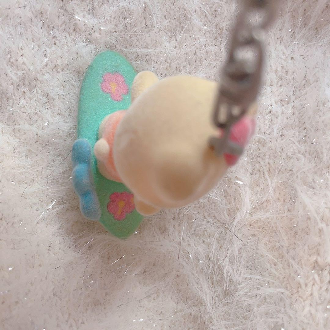 平成　レトロ　サーフィン　日焼けキティ　ガングロキティ　キーホルダー