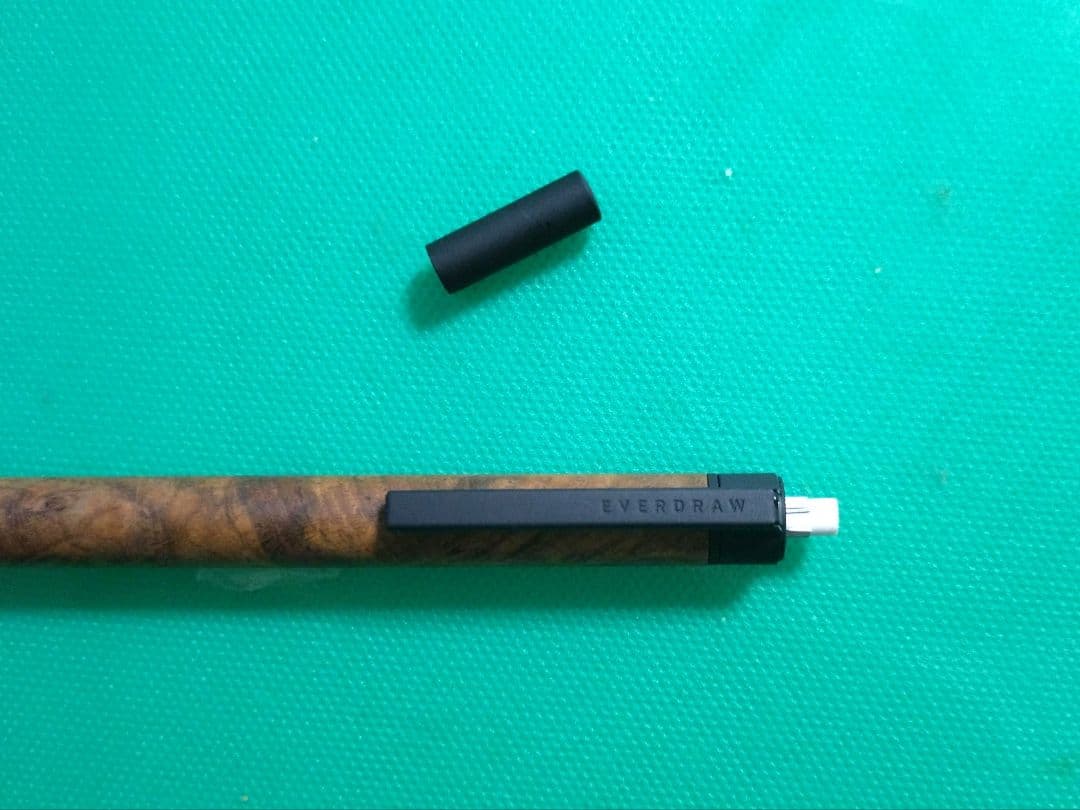 ラダイト ペンシル エバードロー 銘木モデル 0.5mm Mブラック チーク