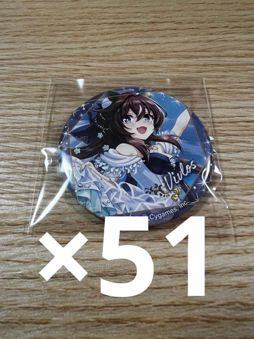 ウマ娘　canバッジ vol.6 51点　ヴィヴロス