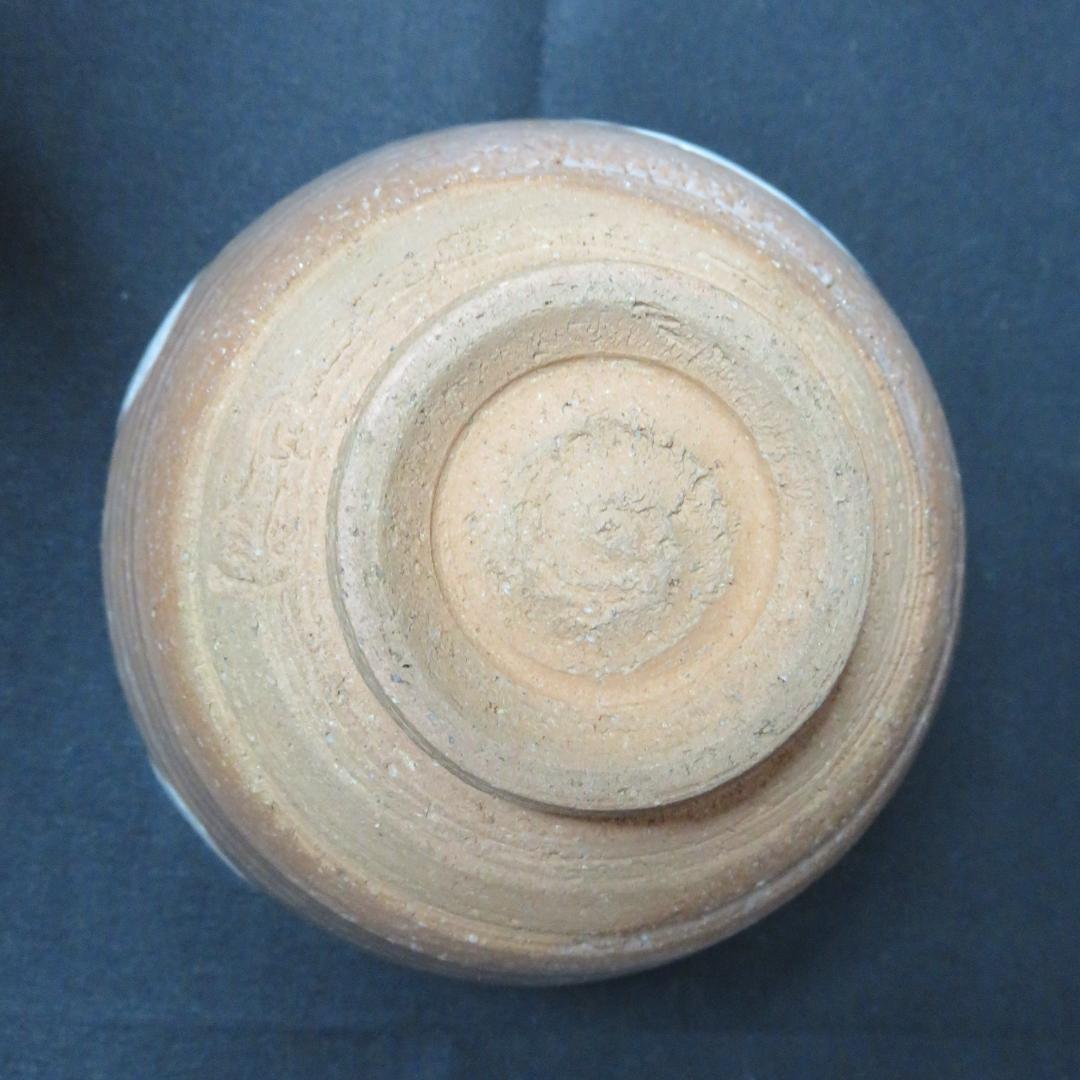 茶碗 抹茶碗 茶器 茶道具 京焼 作家物 与し三作 ろくろ目