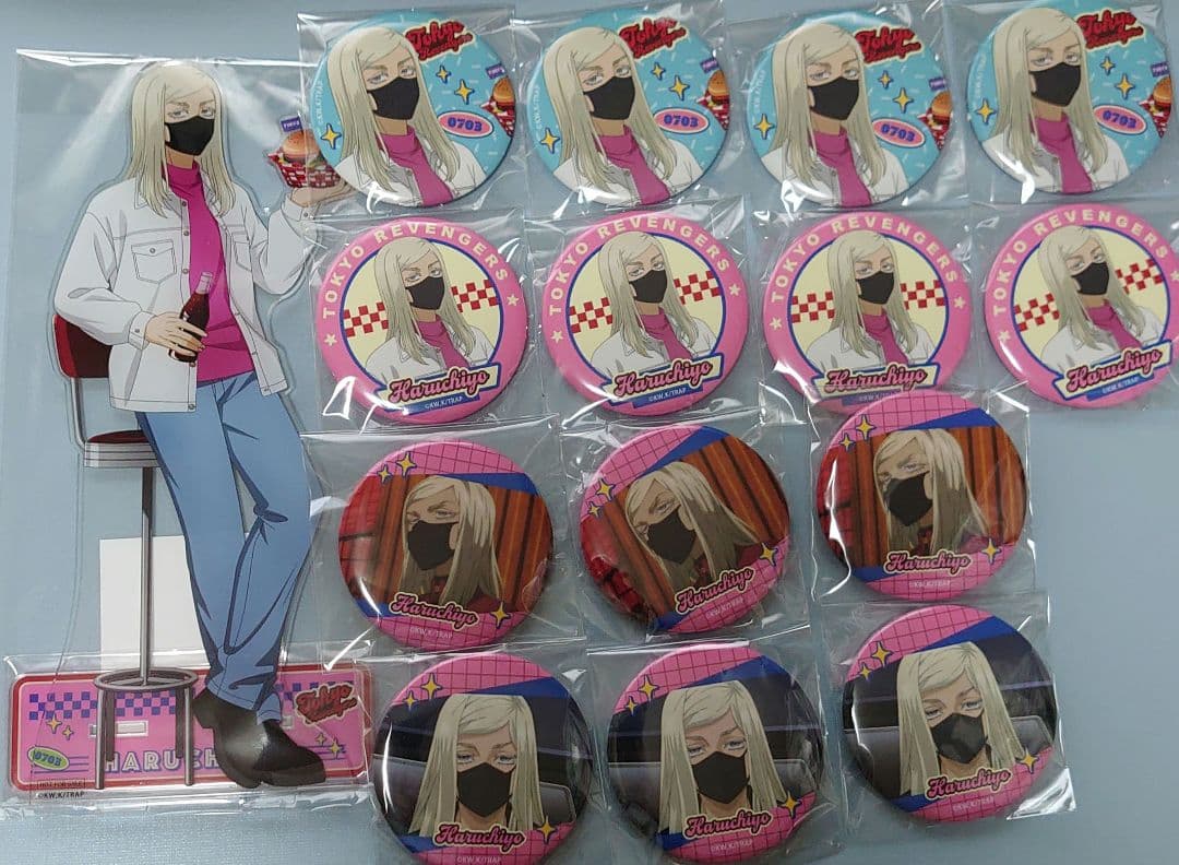東京リベンジャーズ ハピネス缶バッジ welcome dinner 三途春千代