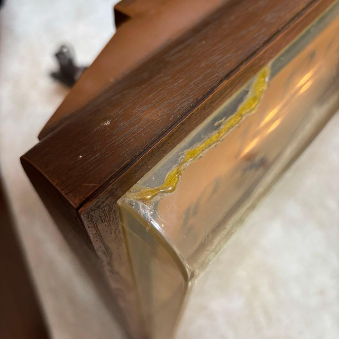 【セブンアップ 7up】ヴィンテージライトアップ時計　1970年代　動作確認済