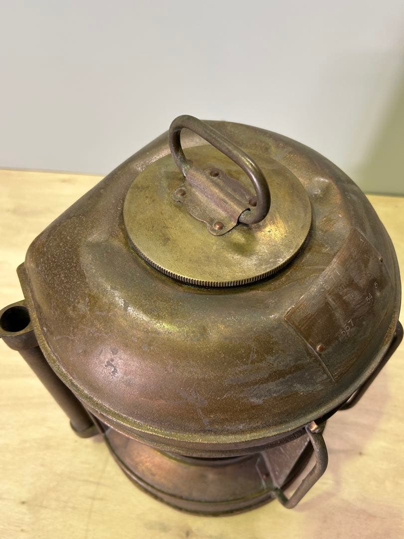 アンティーク航海灯（真鍮）