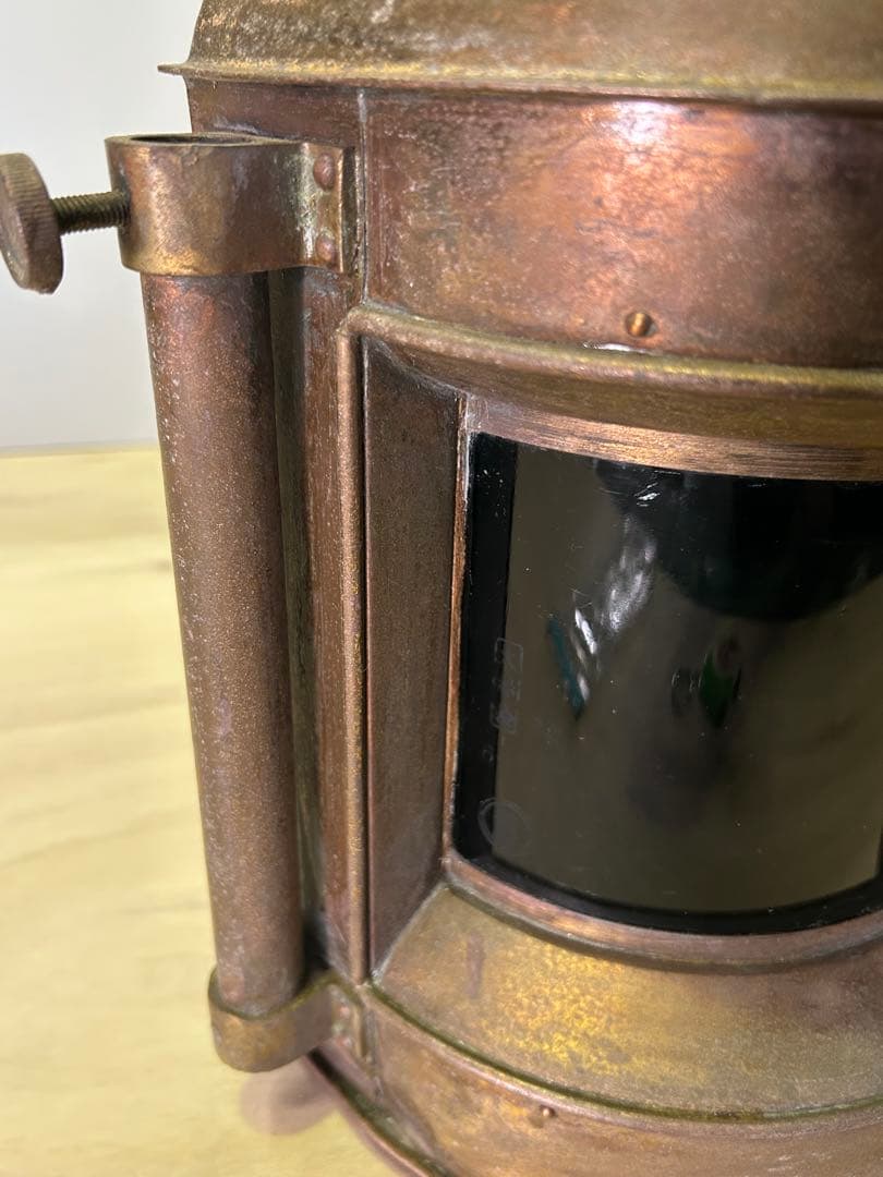 アンティーク航海灯（真鍮）
