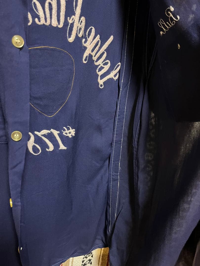 50〜60,s NAT NASTボーリングシャツ程度良好