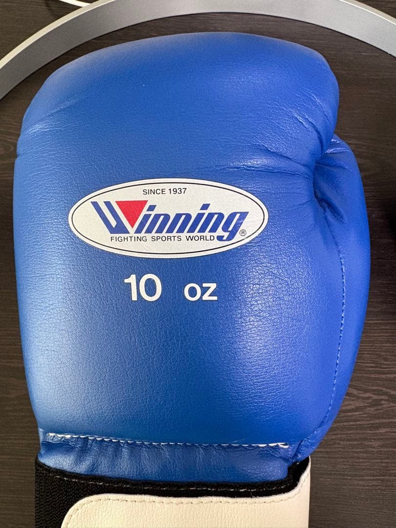 Winning ボクシンググローブ 10 oz 青　新品未使用　ソフトタイプ